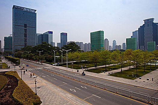 深圳街景,建筑