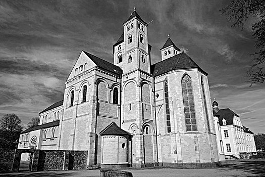 教堂,圣徒,寺院,德国,北莱茵威斯特伐利亚