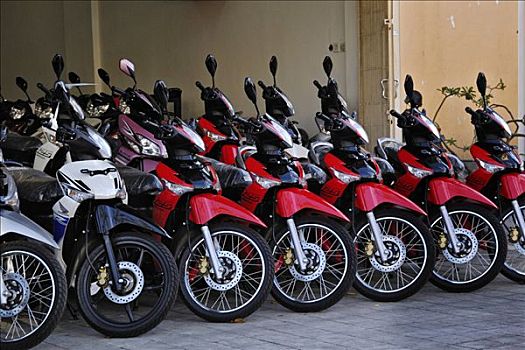 摩托车,出售,库塔,巴厘岛,印度尼西亚