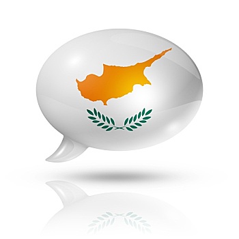 塞浦路斯,旗帜,对话气泡框