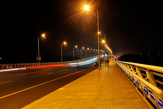 云溪大桥,夜景