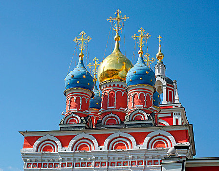 教堂,烈士,胜利,街道,莫斯科,俄罗斯,欧洲