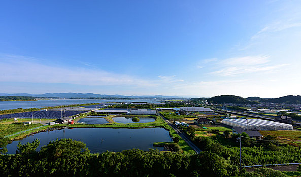 日本大阪的田园水利