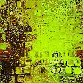 艺术,抽象,彩色,几何,无缝,砖瓦,背景,黄色,褐色,绿色