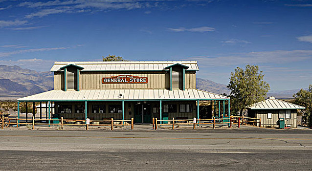 小杂货店,死亡谷国家公园,莫哈维沙漠,加利福尼亚,美国