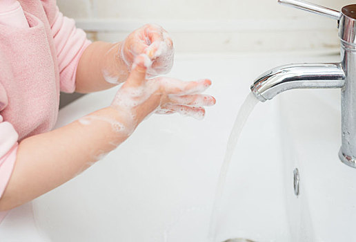 儿童用泡沫杀菌洗手液洗手
