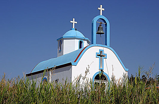 希腊,小教堂,欧洲