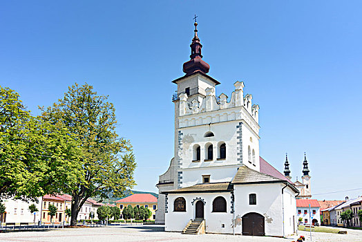 教堂,钟楼,斯洛伐克