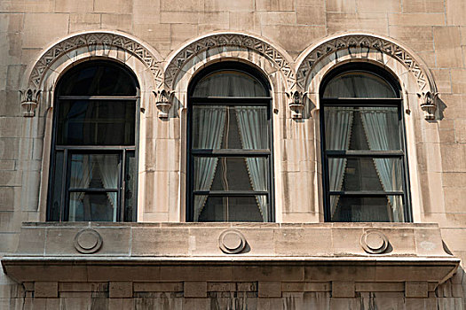 窗户,建筑,芝加哥,库克县,伊利诺斯,美国
