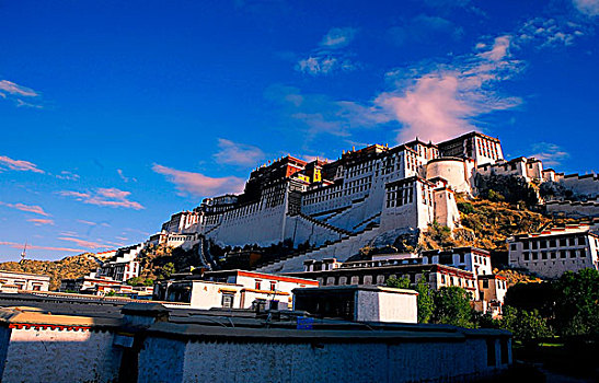 美丽的西藏布达拉宫
