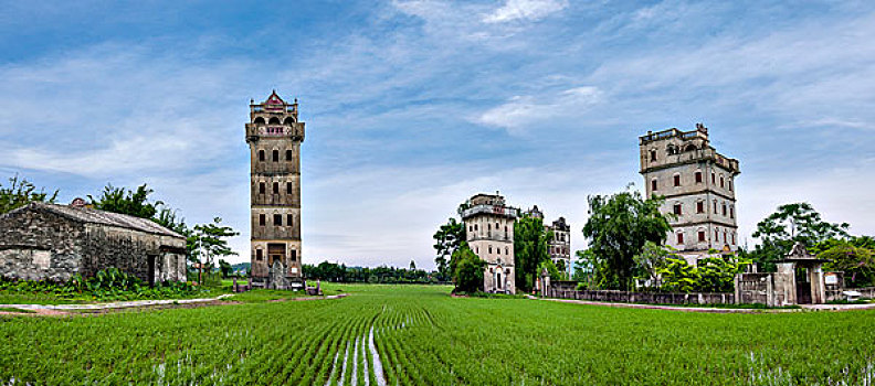 廣東江門市世界文化遺產,開平碉樓與古村落,自力村碉樓