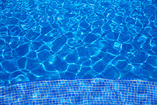 蓝色,砖瓦,游泳池,水,纹理,背景