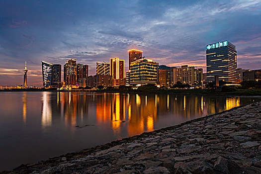 澳门城市夜景