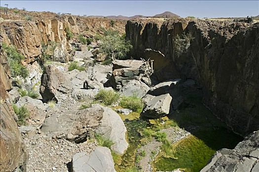 峡谷,考科韦尔德,纳米比亚,非洲