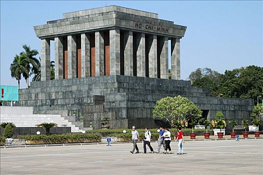 陵墓,胡志明,河内,越南