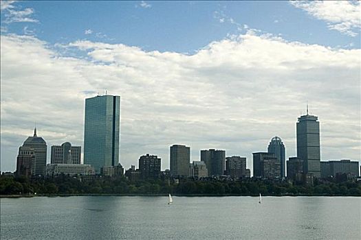 建筑,水岸,波士顿,马萨诸塞,美国