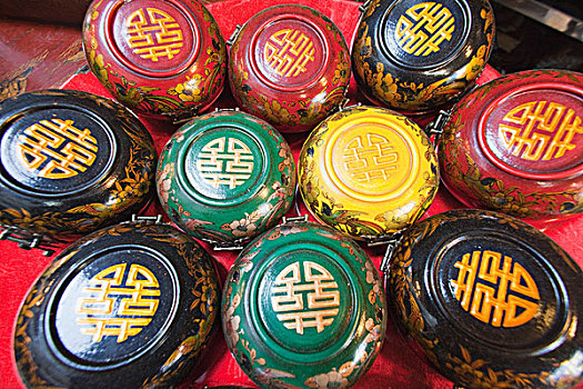 中国,香港,市场,展示,首饰盒