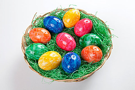 鸟窝,色彩,复活节彩蛋