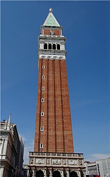 威尼斯,钟楼,塔,广场