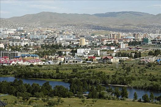 城市,乌兰巴托,蒙古