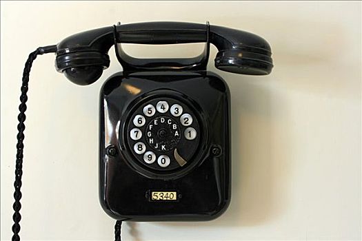旧式,拨盘电话