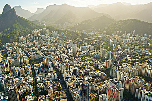俯视,风景,巴西