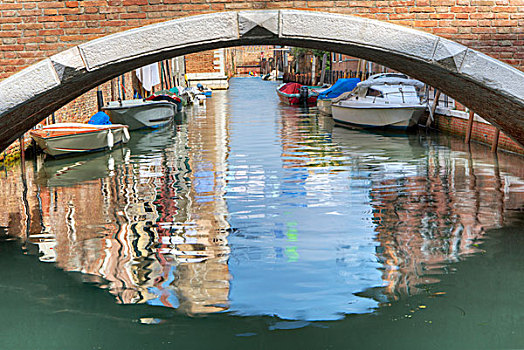 古桥,运河,威尼斯,威尼托,意大利,欧洲