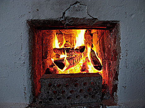 火,壁炉