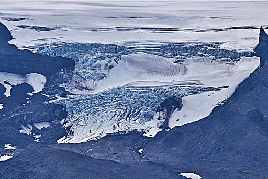 冰岛,高地,冰河