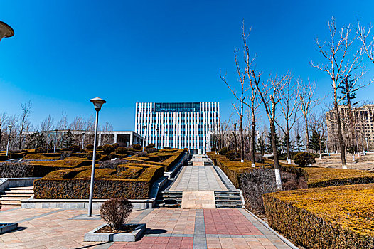 中国长春汽车经济技术开发区办公楼建筑景观