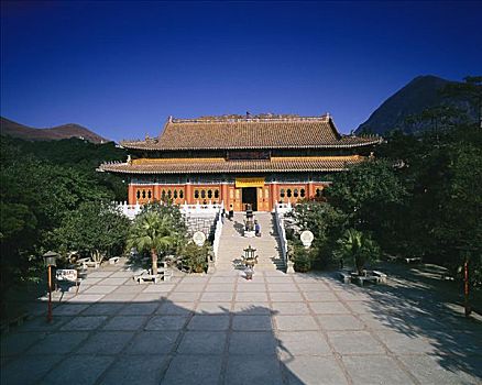 寺院,大屿山,香港