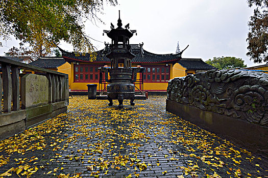 颐浩禅寺秋色