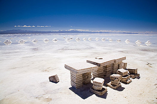 盐湖,乌尤尼,高原,玻利维亚