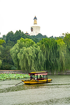 北京北海公园风光