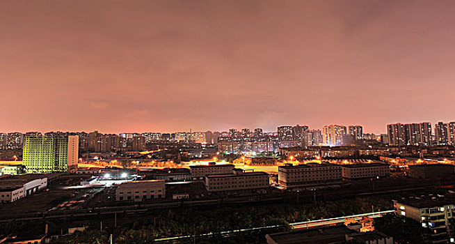 西安城市夜景