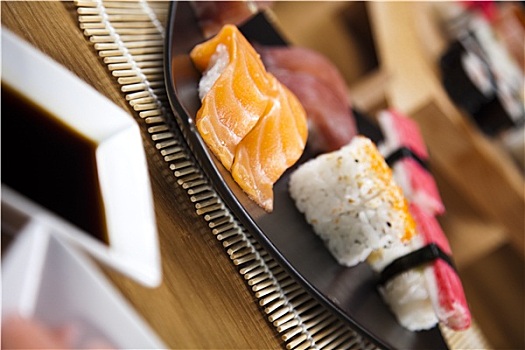传统,日本料理,寿司