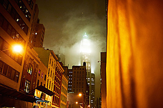 纽约,夜晚