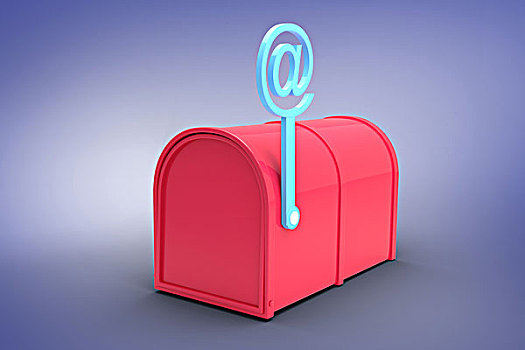 红色,电子邮件,邮箱