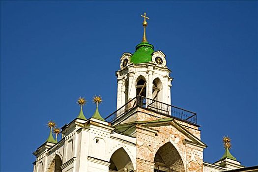 寺院,钟楼,雅罗斯拉夫尔,俄罗斯