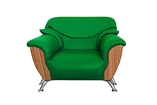 现代,绿色,沙发