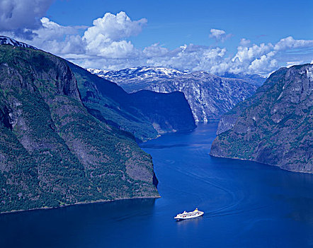 游船,挪威,斯堪的纳维亚,欧洲