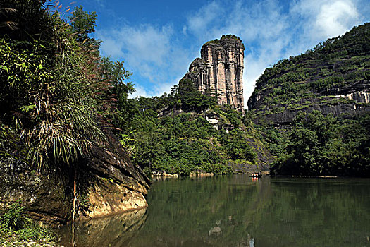 武夷山九曲溪玉女峰