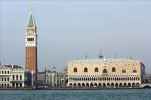 宫殿,钟楼,威尼斯,意大利