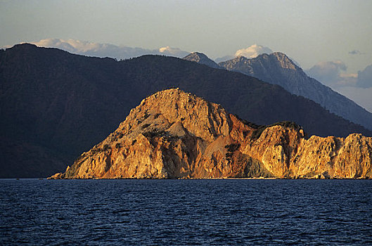 土耳其,海岸,靠近,安塔利亚