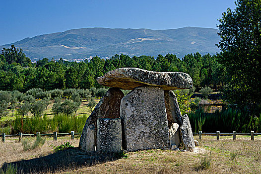 逆戟鲸,巨石,埋葬,墓地,地区,葡萄牙