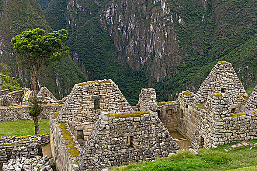 古建筑,马丘比丘,秘鲁