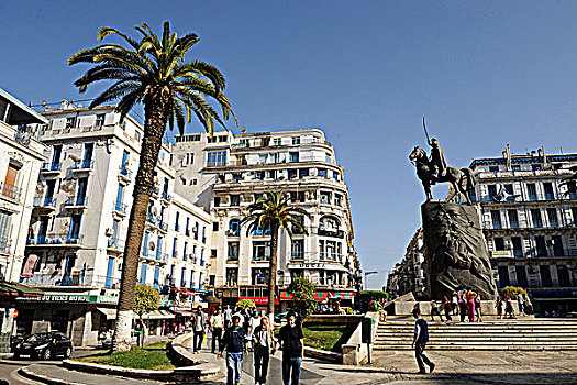 阿尔及利亚,阿尔及尔,广场