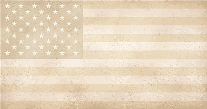 旧式,低劣,旗帜,美国