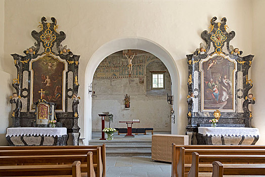 小教堂,布雷根茨,康士坦茨湖,奥地利,欧洲
