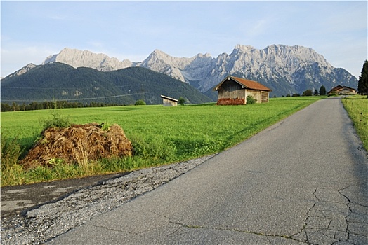 高山,道路